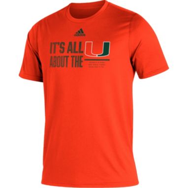 sorry, adidas Men's Miami Hurricanes Orange Creator Performance T-Shirt is currently out of stock