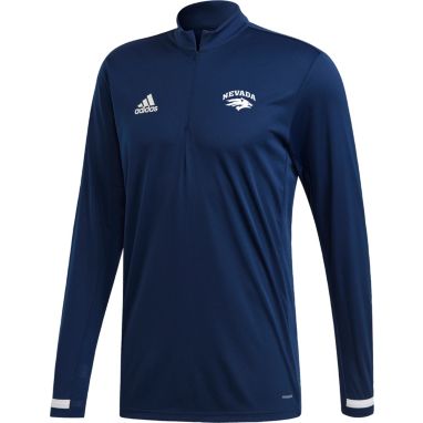 sorry, adidas Men's Nevada Wolf Pack Blue Quarter-Zip Pullover Shirt is currently out of stock