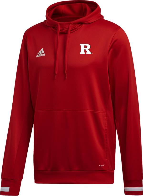 adidas Men's Rutgers Scarlet Knights Scarlet Pullover Hoodie product image