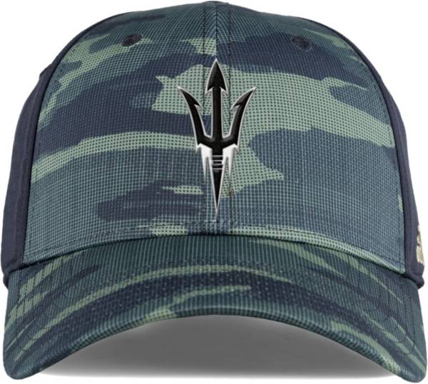 adidas Men's Arizona State Sun Devils Camo 'Military Appreciation' Stretch Fitted Hat