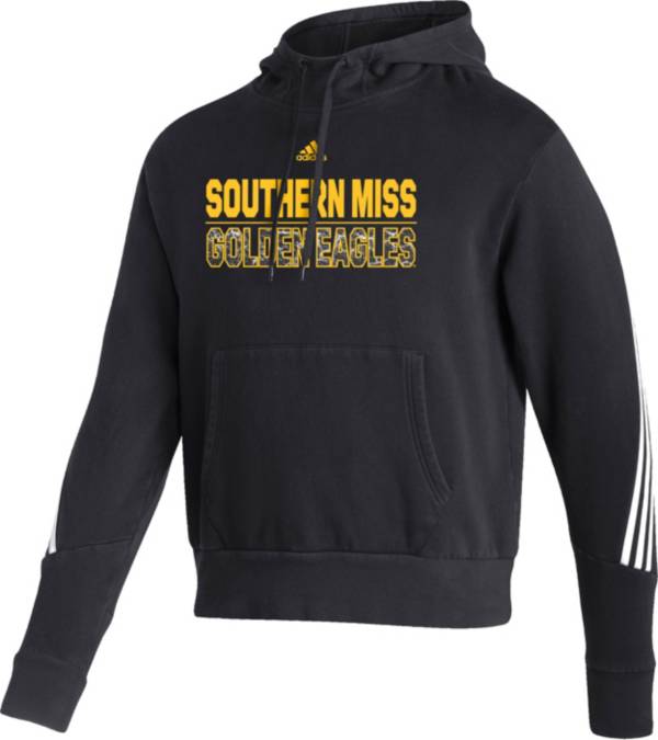 adidas Men's Southern Miss Golden Eagles Black Pullover Hoodie product image