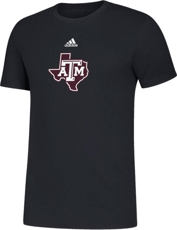 adidas Men's Texas A&M Aggies Black Amplifier Locker Room T-Shirt product image