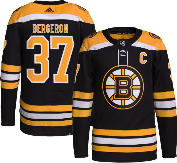 adidas Boston Bruins Patrice Bergeron #37 ADIZERO Authentic Home Jersey