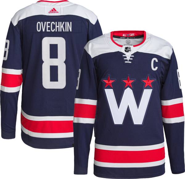 Alex Ovechkin Washington Capitals Adidas Authentic Home NHL Hockey Jer