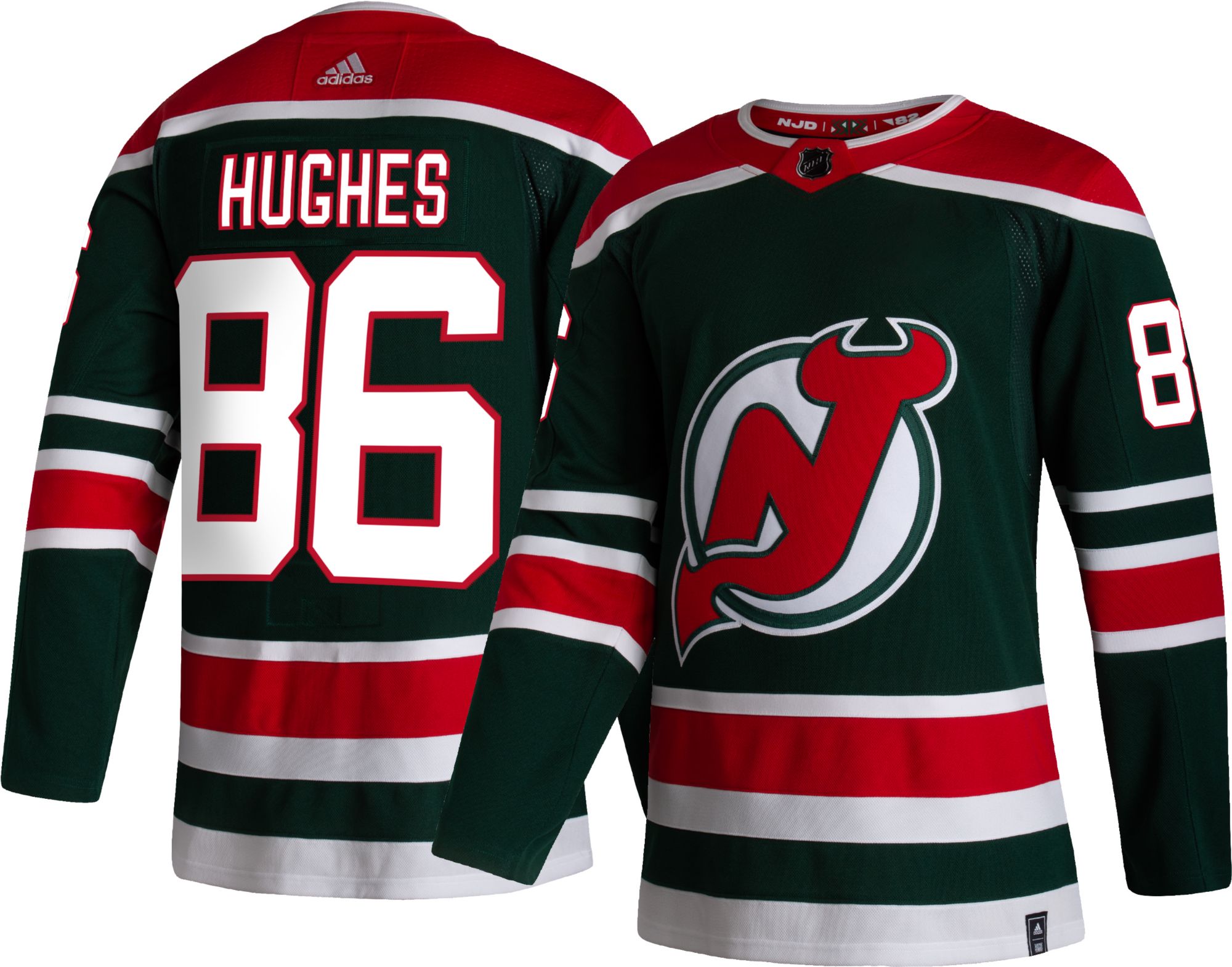 jack hughes adidas jersey