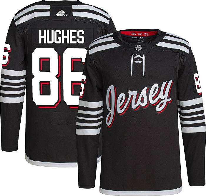 Men's New Jersey Devils Jack Hughes adidas Black Alternate Primegreen  Authentic Pro Player Jersey
