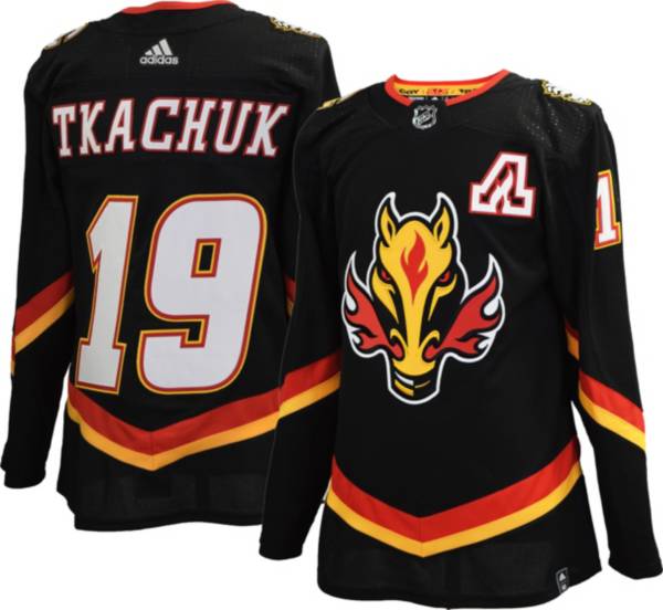 adidas Men's Calgary Flames Matthew Tkachuk #19 Reverse Retro ADIZERO Authentic Jersey