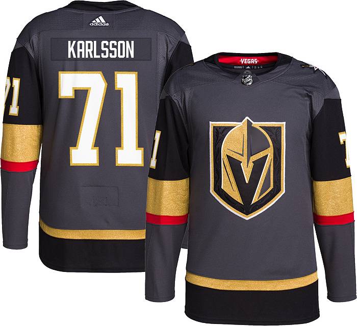 Las Vegas Golden Knights Adidas Climalite Authentic Away Hockey Jersey Size  46