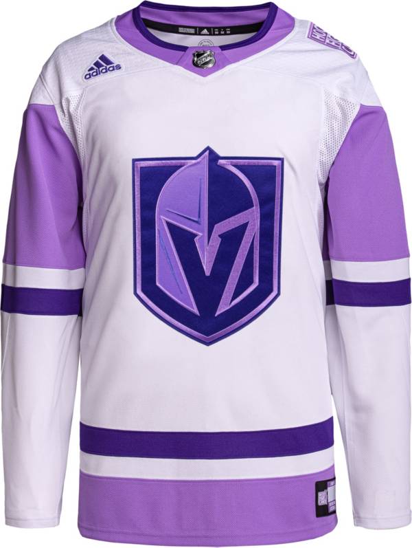 adidas Vegas Golden Knights Hockey Fights Cancer ADIZERO Authentic Jersey