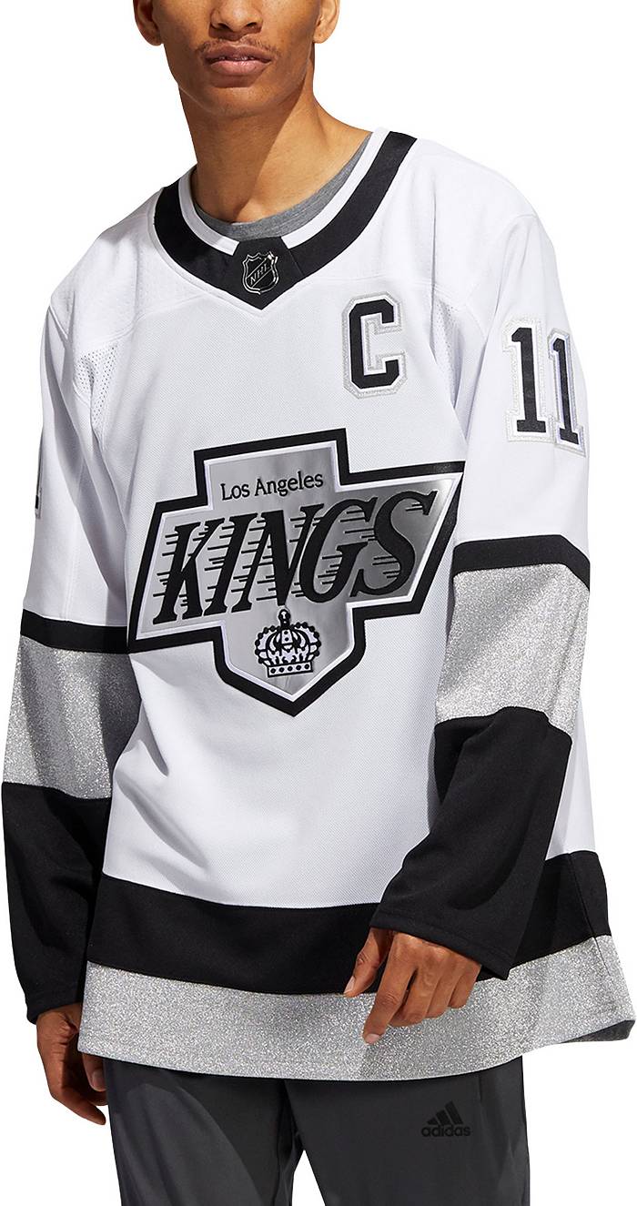 ADIDAS NHL Los Angeles Kings Home Authentic Pro Black Hockey Jersey Mens 52