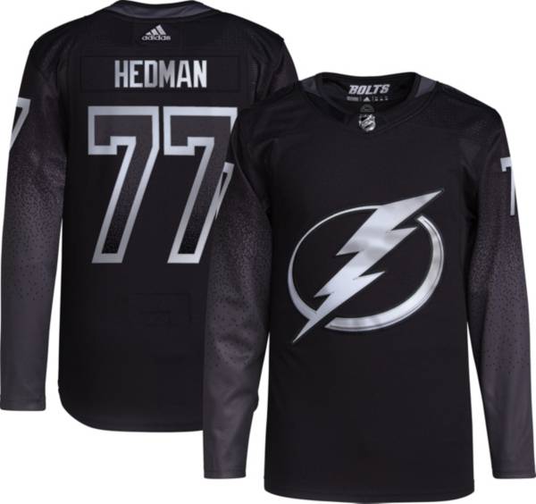 adidas Tampa Bay Lightning Victor Hedman #77 ADIZERO Authentic Alternate Jersey