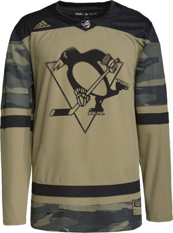 Men's Adidas Gold Pittsburgh Penguins Alternate Authentic Jersey