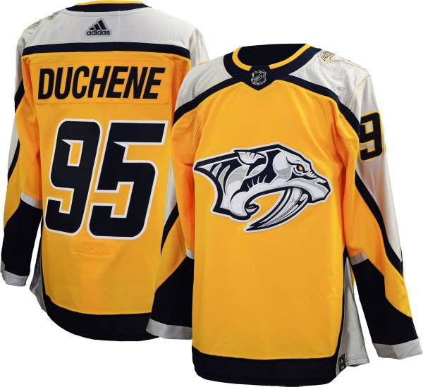 adidas Men's Nashville Predators Matt Duchene #95 Reverse Retro ADIZERO Authentic Jersey