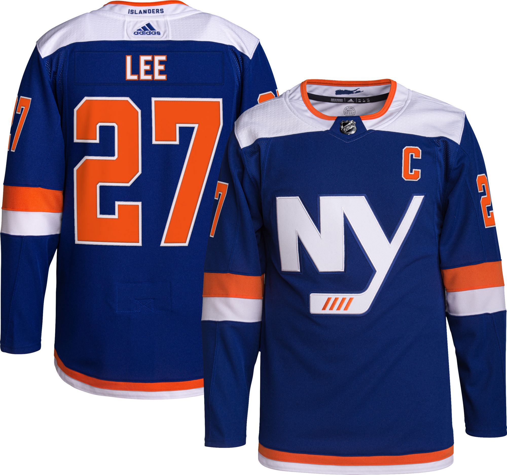 New York Islanders No27 Anders Lee Green Salute to Service Womens Jersey