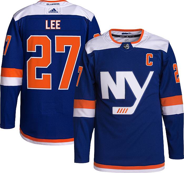 Adidas New York Islanders Anders Lee #27 Adizero Authentic Alternate Jersey, Men's, Size 46, Blue