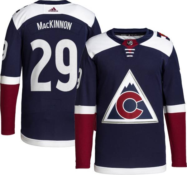 Nathan MacKinnon Colorado Avalanche adidas Home Authentic Player Jersey -  Burgundy