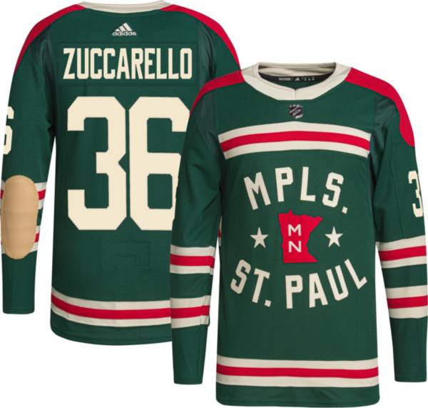 adidas '22 Winter Classic Minnesota Wild Mats Zuccarello #36 ADIZERO Authentic Jersey