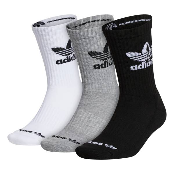 adidas Originals Men's Split Trefoil Crew Socks - 3 Pack product image