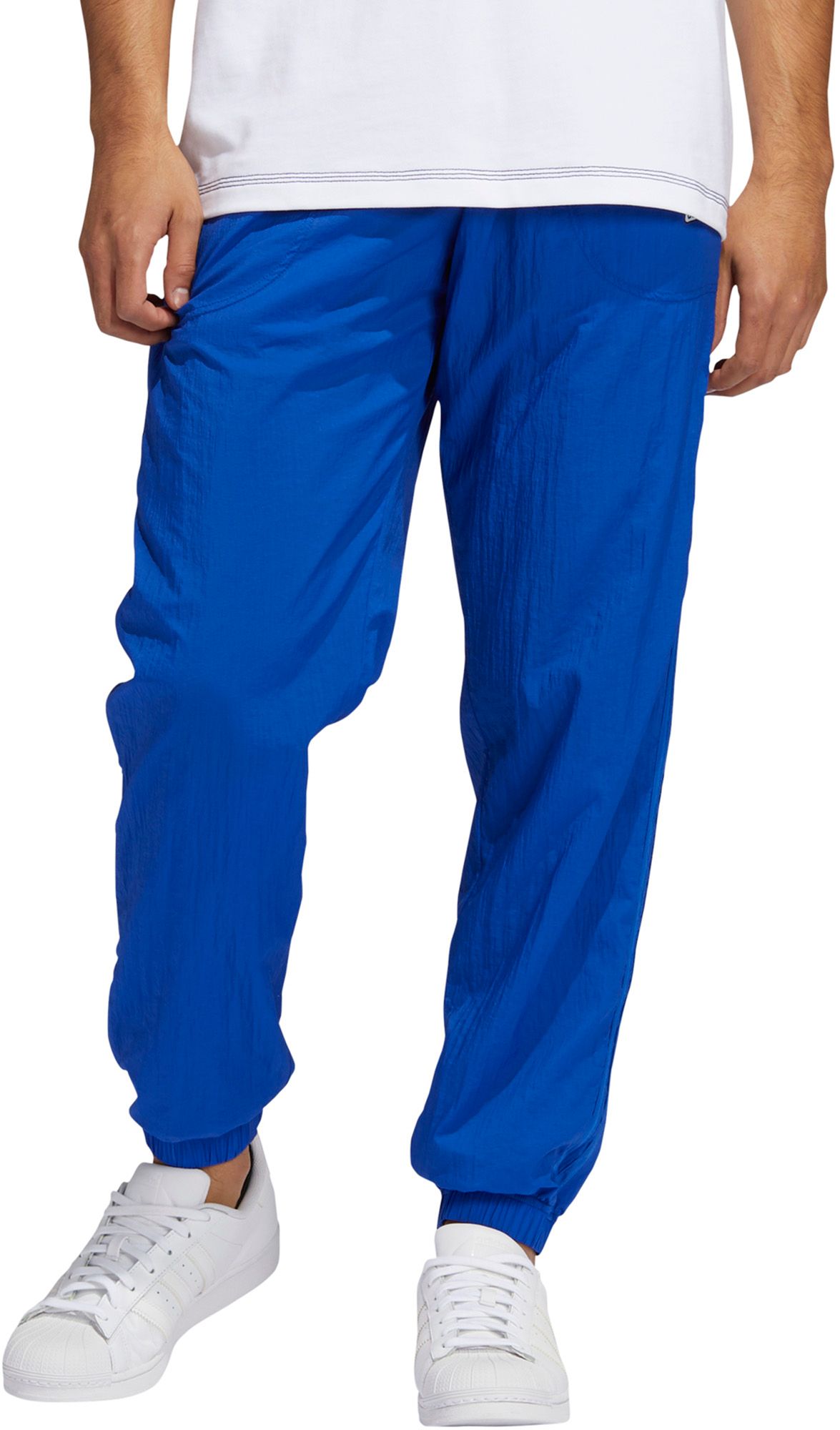 adidas track pants mens zip pockets