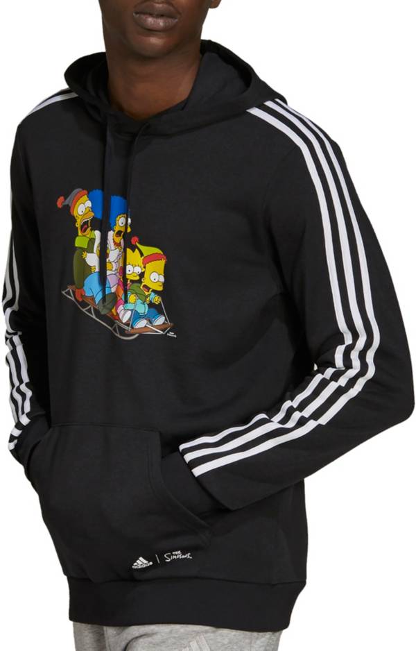 adidas Men's adidas x The Simpsons Family Graphic Hoodie