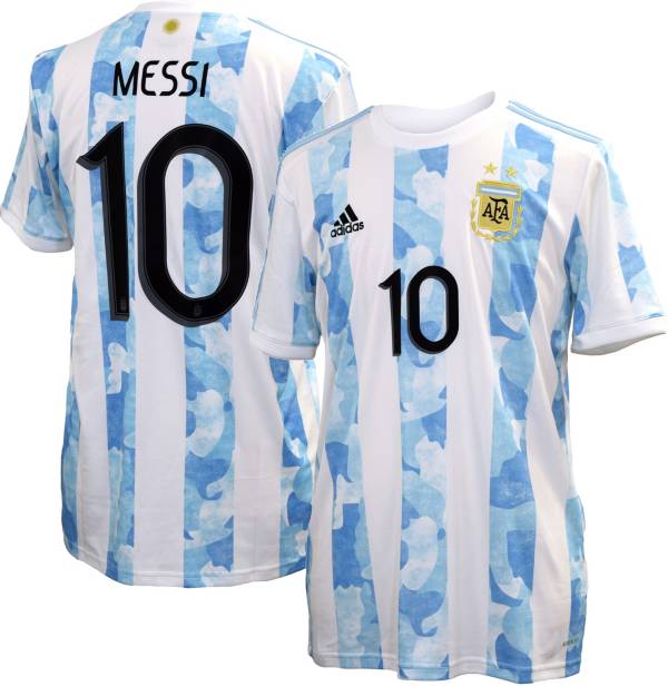 adidas Men's Argentina '21-'22 Lionel Messi #10 Home Replica ... adidas Men's Argentina '21-'22 Lionel Messi #10 Home Replica ...