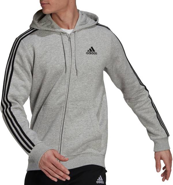 Koppeling profiel Bezighouden adidas Men's Essentials Fleece 3-Stripes Full Zip Hoodie | Dick's Sporting  Goods