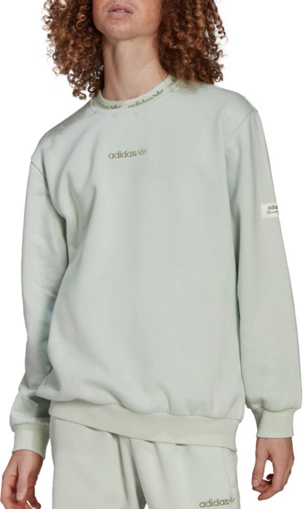 Adidas Men's Trefoil Linear Crew Sweatshirt