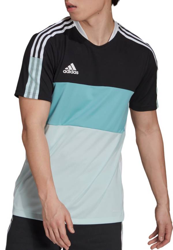 adidas Men's Tiro Jersey Blocking Shirt | DICK'S Sporting Goods adidas Men's Tiro Jersey Blocking Shirt | DICK'S Sporting Goods