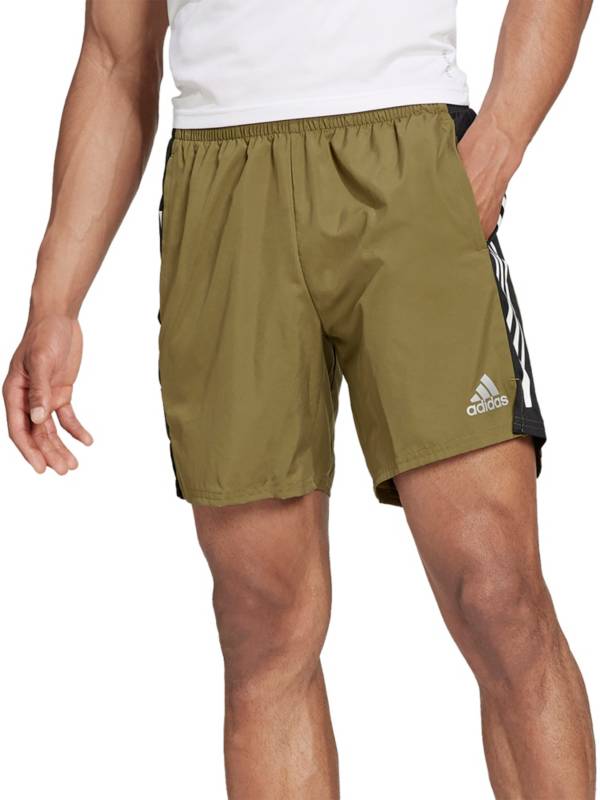 adidas Men's Own The Run 3-Stripes Running Shorts