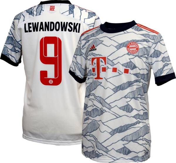 adidas Bayern Munich '21 Robert Lewandowski #9 Third Replica Jersey