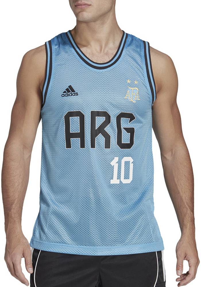 adidas Argentina '22 Light Blue Replica Basketball Jersey