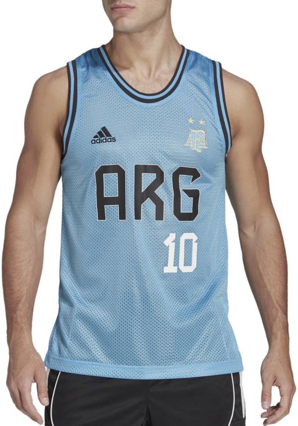 kin presentatie mooi adidas Argentina '22 Light Blue Replica Basketball Jersey | Dick's Sporting  Goods