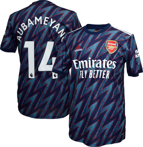 adidas Arsenal '21 Pierre-Emerick Aubameyang #14 Third Replica Jersey