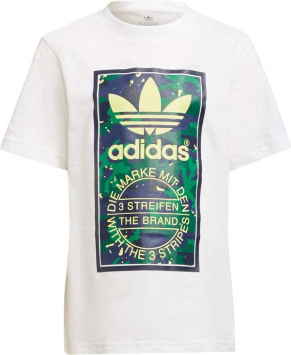 adidas Kids' Allover Print Pack Camo Print Graphic Tee