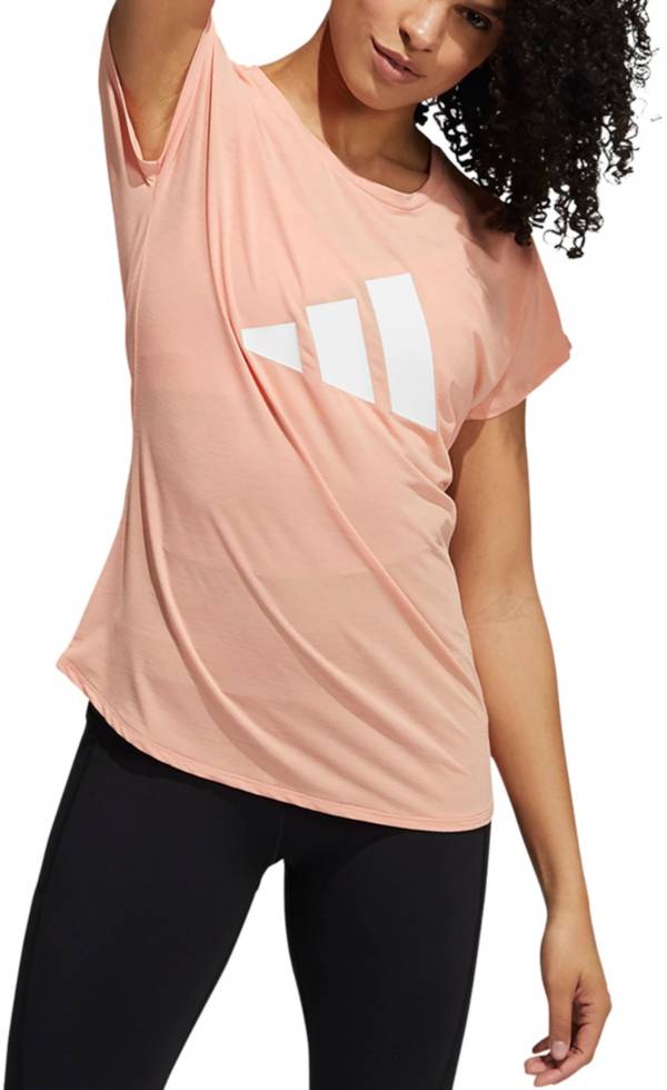 adidas Women's Training 3 Bar T-Shirt