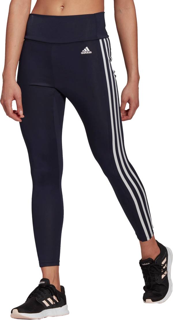 adidas Women's Designed to Move High Rise 3-Stripes 7/8 Sport Tights product image