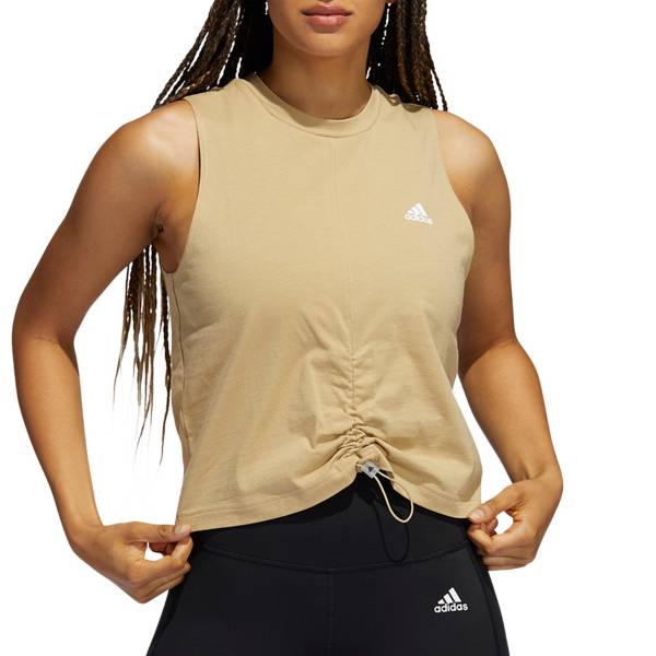 ZuidAmerika verwijderen component adidas Women's Cotton Cinch Tank Top | Dick's Sporting Goods