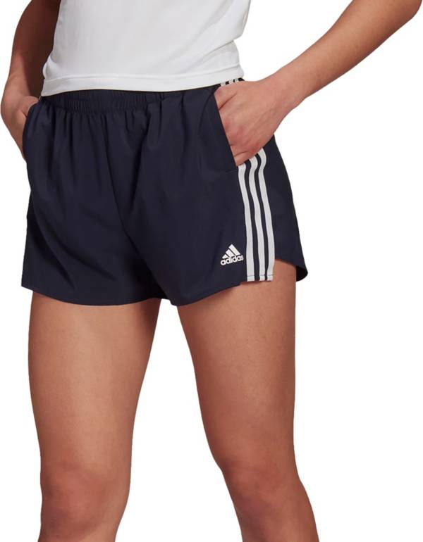 adidas Women's Primeblue Designed 2 Move Woven 3-Stripes Shorts product image