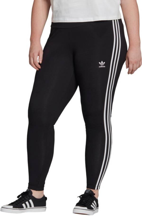 adidas Originals: Black 3-Stripes Leggings