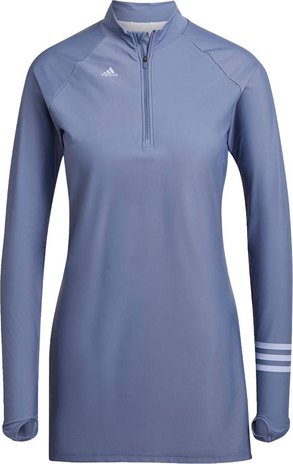 adidas Women's 3-Stripes Swim Top