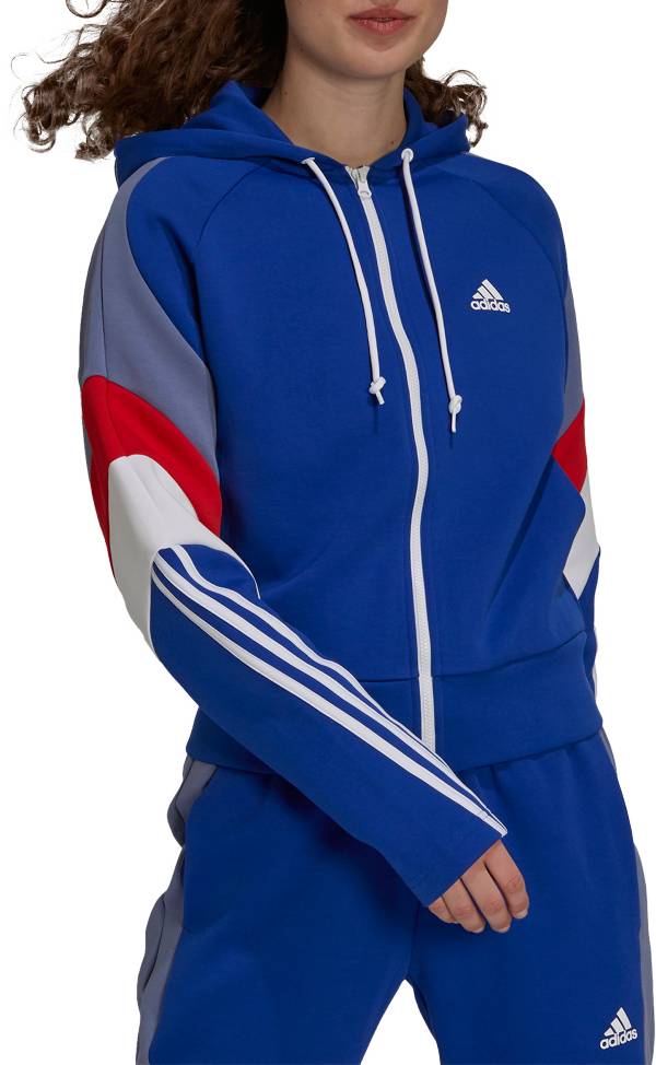 adidas Women's Sportswear Colorblock Full Zip