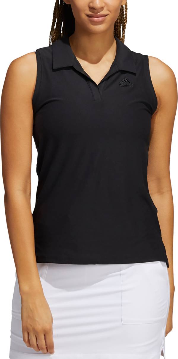 adidas Women's Go-To Sleeveless Polo Shirt