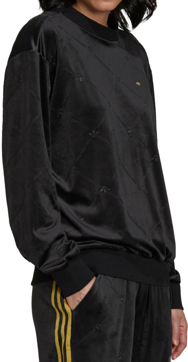 adidas Women's Original Velvet Sweatshirt