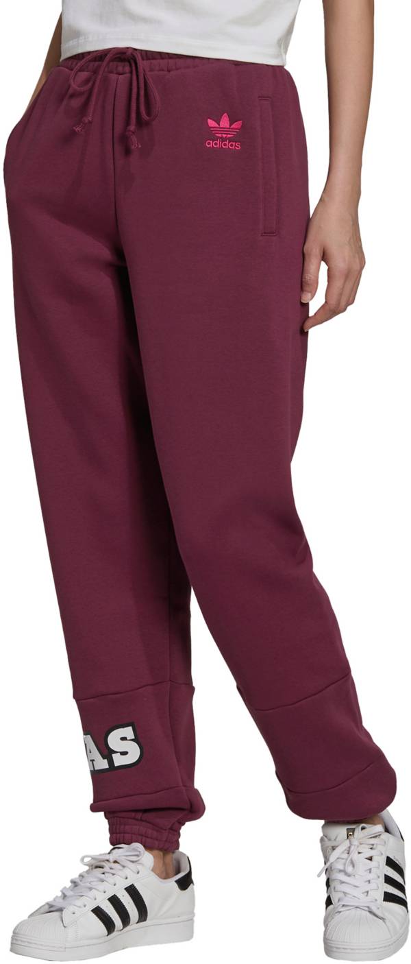 Adidas Women's Logo Play Cuff Pants