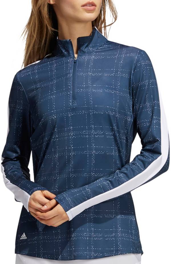 adidas Women's Printed Sun Long Sleeve Golf Shirt