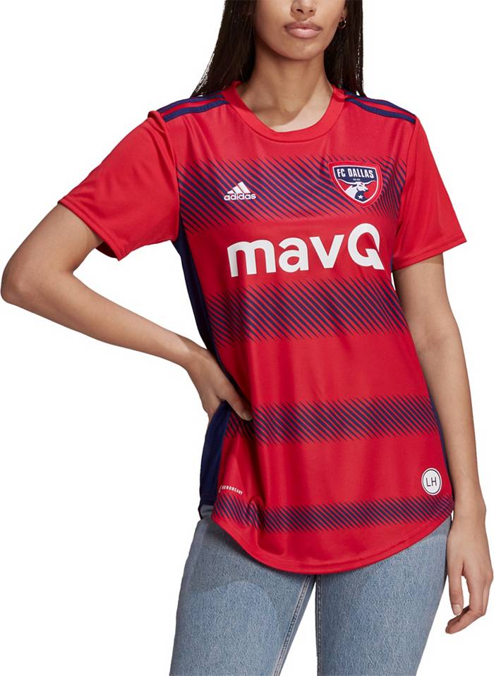 Women's Adidas White FC Dallas 2023 Burn Baby Replica Jersey Size: Extra Large