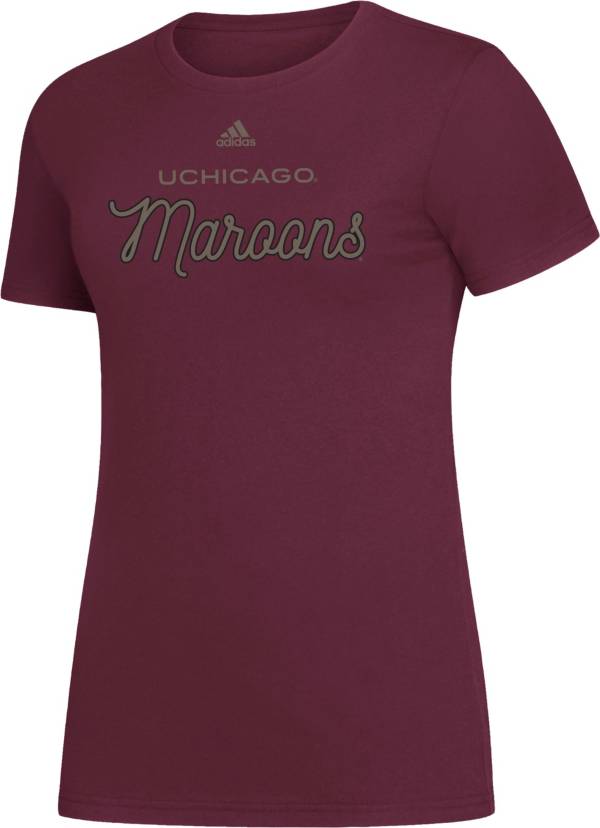 adidas Women's UIC Flames Maroon Amplifier T-Shirt product image