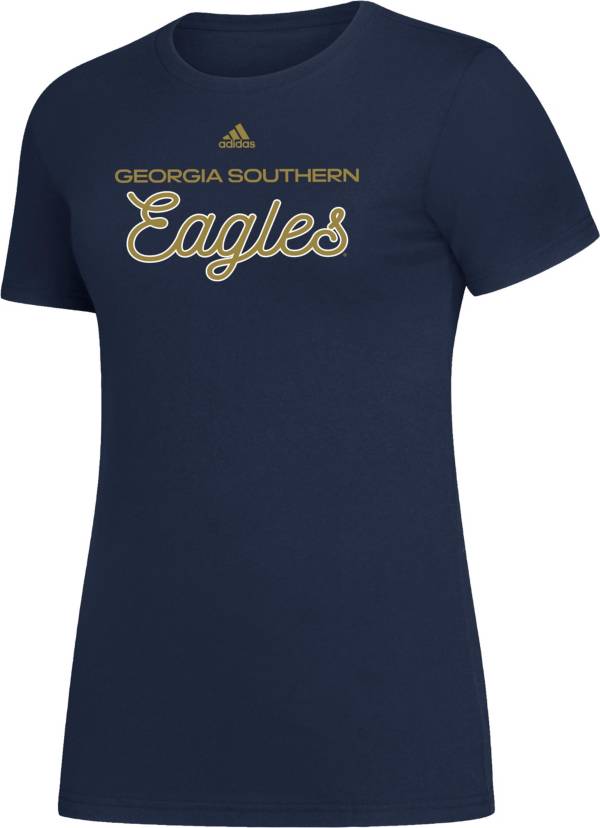 adidas Women's Georgia Southern Eagles Navy Amplifier T-Shirt product image