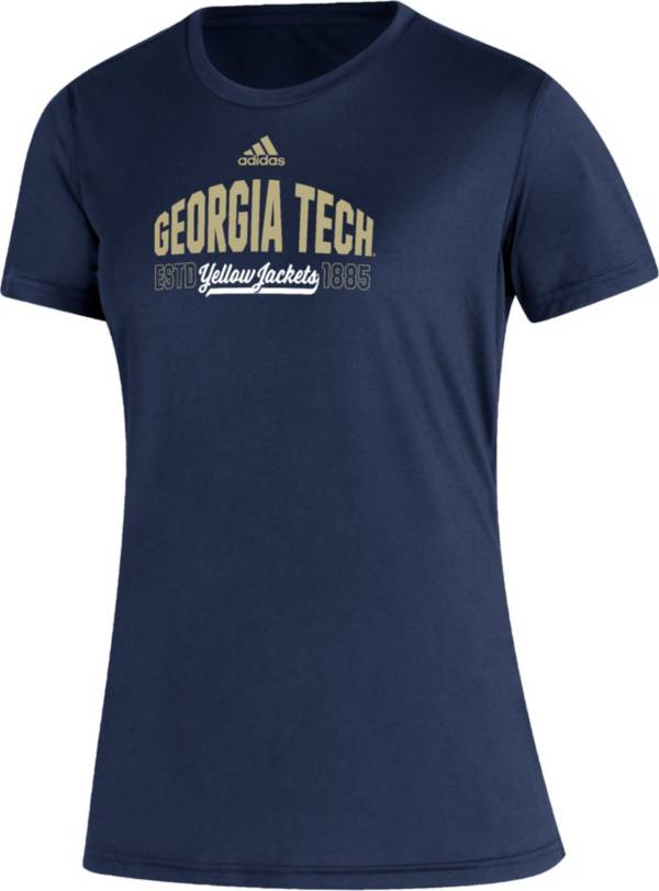 adidas Women's Georgia Tech Yellow Jackets Navy Creator T-Shirt product image