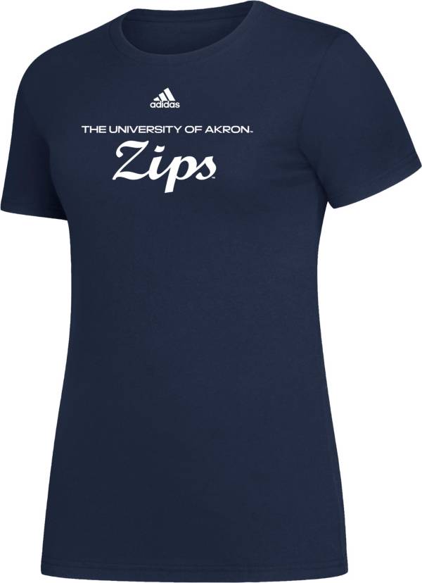 adidas Women's Akron Zips Navy Amplifier T-Shirt product image